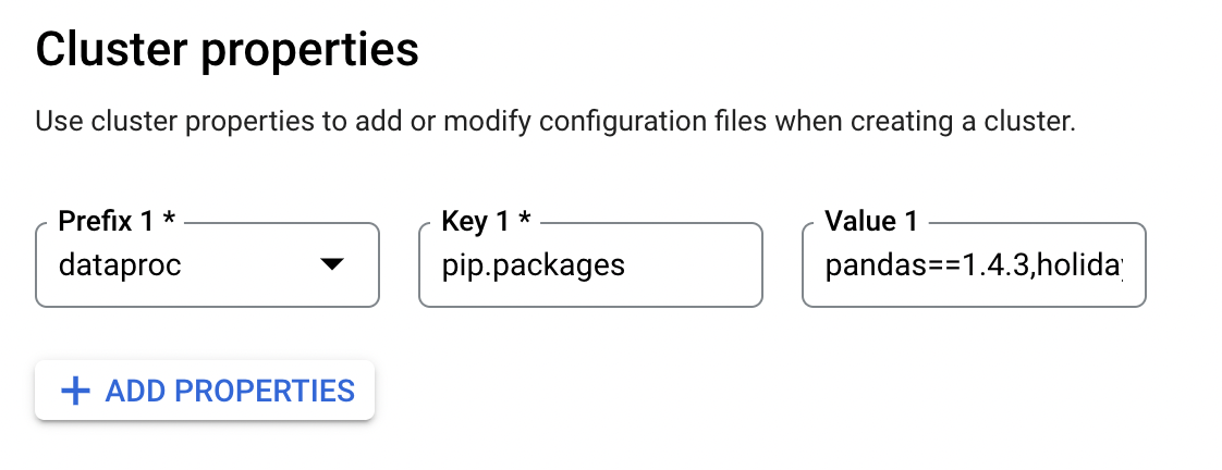 Adding packages to install via pip at cluster startup Adding packages to install via pip at cluster startup