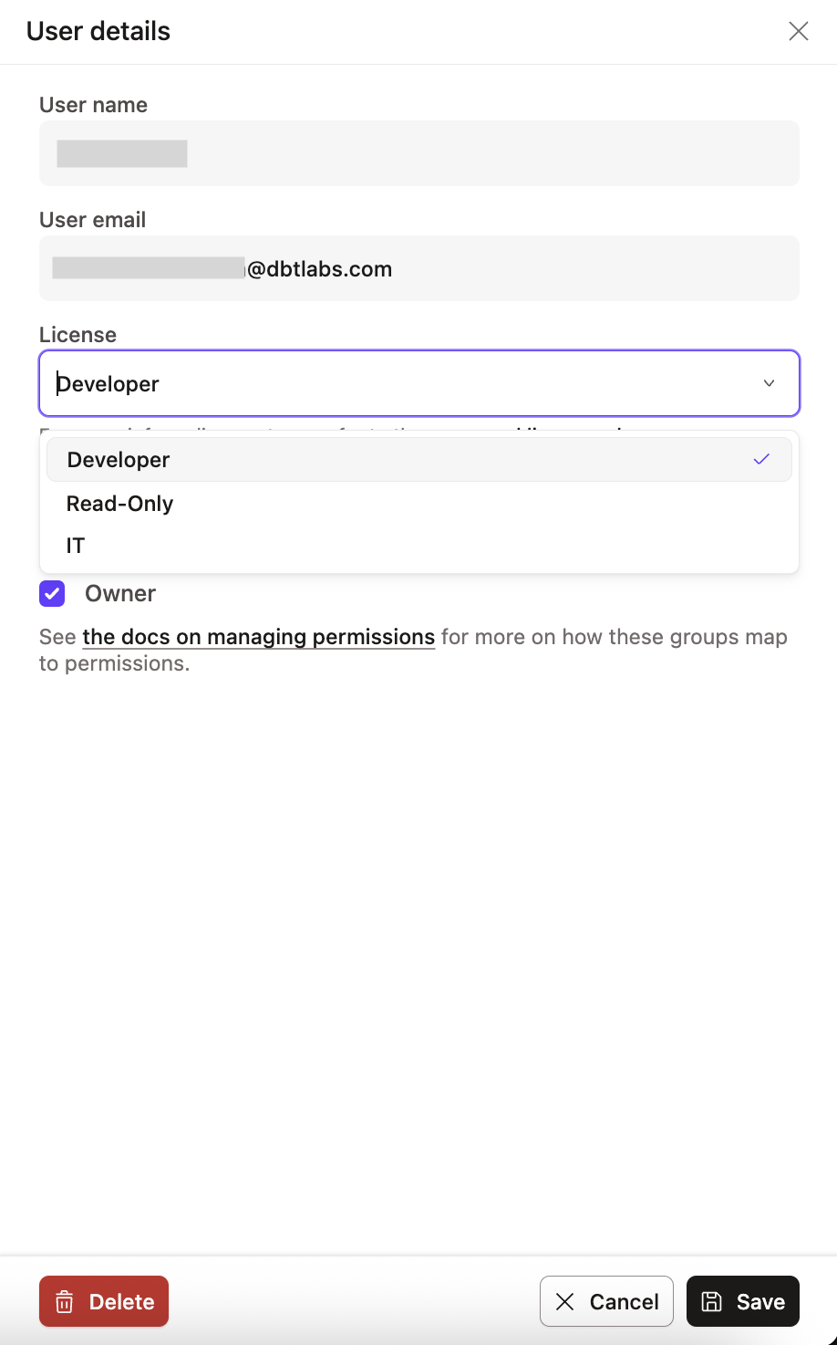 Manually assigning licenses
