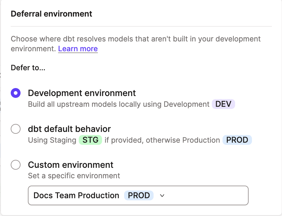 Set the `defer` environment.